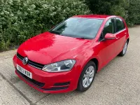 Used VW Golf VII SE 2013 Red Hatchback