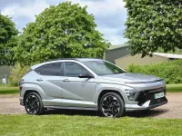 Gebraucht Hyundai Kona N Line 160 kW (218 PS) 2024 Silber SUV
