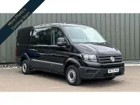 Used VW Crafter Startline 102 HP (75 kW) 2023 Black Van