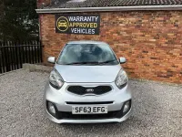 Second-hand Kia Picanto 68 CP (50 kW) 2013 Argintiu Hatchback