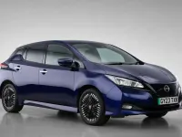 Used Nissan Leaf N-Connecta 110 kW (150 HP) 2023 Blue Hatchback
