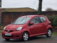 Used Toyota Aygo 68 HP (50 kW) 2011 Red Hatchback