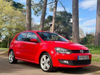 Used VW Polo SEL 105 HP (77 kW) 2010 Red Hatchback