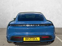 Used Porsche Taycan 500 kW (680 HP) 2021 Blue Sedan