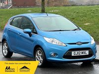 Usado Ford Fiesta Zetec 2012 Azul Utilitario