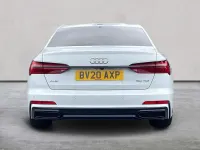 Used Audi A6 Black Edition 2020 White Sedan