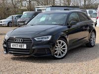 Used Audi A3 Black Edition 184 HP (135 kW) 2017 Black Hatchback