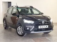 Used Dacia Sandero Comfort 91 HP (66 kW) 2021 Black Hatchback