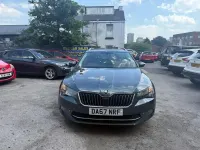 Used Skoda Superb SE Technology 190 HP (139 kW) 2017 Grey Estate