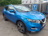 Used Nissan Qashqai N-Connecta 2018 Blue SUV