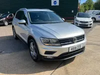 Używany VW Tiguan Match 150 KM (110 kW) 2019 Srebrny SUV