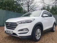Used Hyundai Tucson SE 116 HP (85 kW) 2015 White SUV