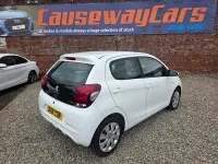 Used Peugeot 108 Active 68 HP (50 kW) 2018 White Hatchback