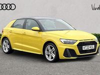 Used Audi A1 S-Line 94 HP (69 kW) 2022 Yellow SUV