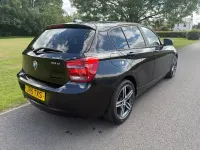 Used BMW 116 Sport Line 114 HP (83 kW) 2015 Black Hatchback