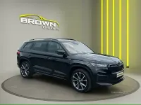 Used Skoda Kodiaq SportLine 150 HP (110 kW) 2021 Black SUV
