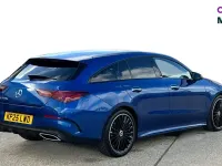 Used Mercedes CLA220 AMG Line Premium Plus 2025 Blue Estate