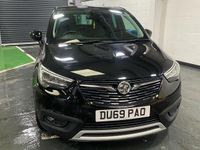 Used Vauxhall Crossland X Elite 83 HP (61 kW) 2019 Black SUV