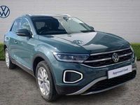 Used VW T-Roc Style 150 HP (110 kW) 2022 Blue SUV
