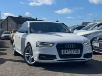 Używany Audi A4 S-Line 177 KM (130 kW) 2013 Biały Sedan/Limuzyna