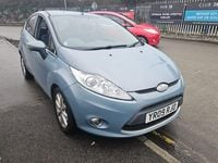 Used Ford Fiesta Zetec 2009 Blue Hatchback