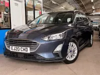 Used Ford Focus Titanium 120 HP (88 kW) 2020 Blue Estate