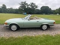 Used Mercedes SL300 180 HP (132 kW) 1989 Green Cabriolet