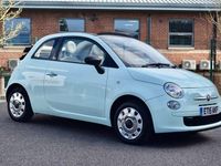 Used Fiat 500C Pop 69 HP (50 kW) 2015 Green Cabriolet