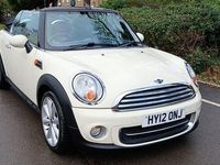 Used Mini Cooper Cabriolet 2012 White Cabriolet