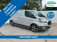 Używany Ford Transit Custom Active 170 KM (125 kW) 2021 Srebrny Van