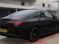 Used Mercedes CLA220 AMG line 190 HP (139 kW) 2019 Black Sedan