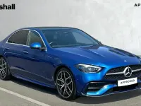 Used Mercedes C300 AMG Line Premium Plus 258 HP (189 kW) 2022 Blue