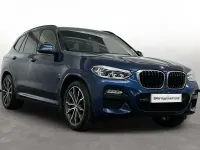 Begagnad BMW X3 M Sport 261 HK (191 kW) 2019 Blå SUV