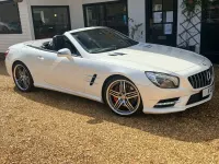 Used Mercedes SL500 2012 White Cabriolet