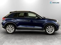 Used VW T-Roc SEL 115 HP (84 kW) 2019 Blue SUV