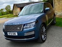 Begagnad Land Rover Range Rover Autobiography 2021 Blå SUV