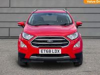 Usado Ford Ecosport Titanium 101 HP (74 kW) 2019 Vermelho SUV