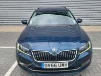 Used Skoda Superb SE L Executive 190 HP (139 kW) 2016 Blue Estate