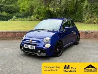 Used Abarth 595 145 HP (106 kW) 2017 Blue Hatchback