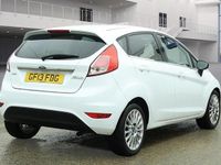 Used Ford Fiesta Titanium 2013 White Hatchback