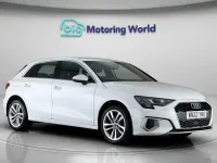 Used Audi A3 Sportback Sport 2022 White Hatchback