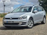 Used VW Golf VII SE 110 HP (80 kW) 2014 Silver Estate