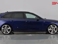 Used Audi A4 Black Edition 265 HP (194 kW) 2022 Navarra blue Estate