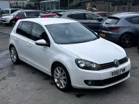 Used VW Golf VI GT 2010 White Hatchback