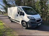 Used Peugeot Boxer 110 HP (80 kW) 2015 White Van