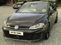 Used VW Golf VII GTD 184 HP (135 kW) 2015 Black Hatchback