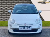 Used Fiat 500 Lounge 69 HP (50 kW) 2012 White Hatchback