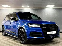 Used Audi Q7 Black Edition 2018 Blue SUV