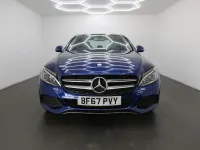 Used Mercedes C200 136 HP (100 kW) 2017 Blue Sedan
