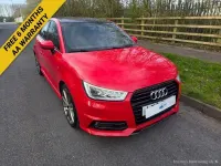 Usado Audi A1 Sportback Black Edition 125 HP (91 kW) 2018 Vermelho Citadino